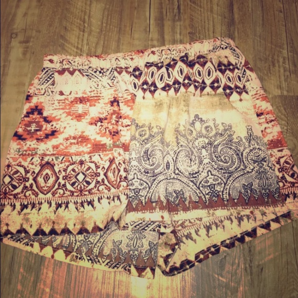 Boho Indian Shorts