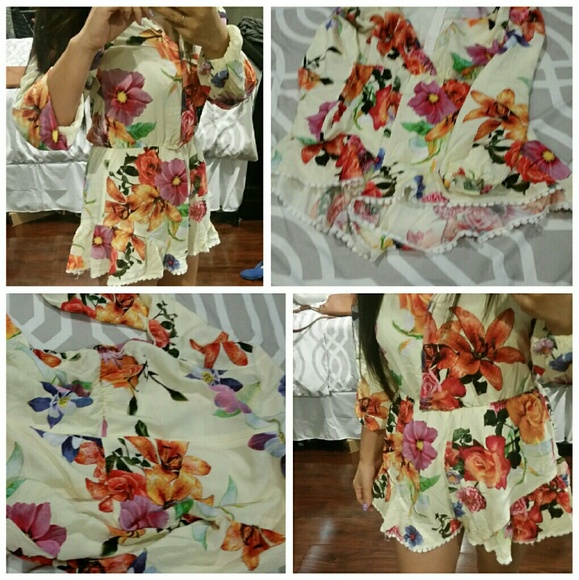 Floral romper - Picture 2 of 4