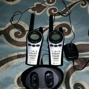 Cobra 2 mile range handheld weather radios