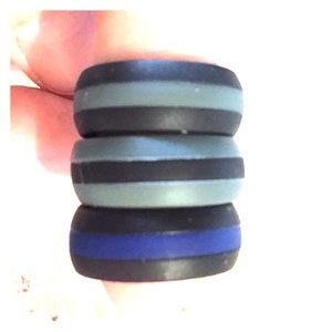 3 Silicone Rings