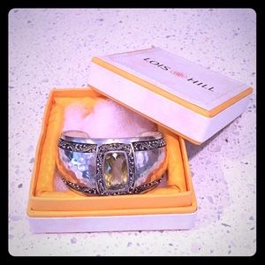 Lois Hill Sterling Silver Cuff