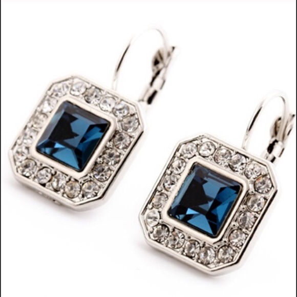 Super cute blue earrings