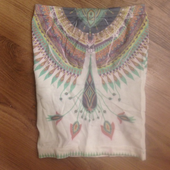 Tribal Print Tube top