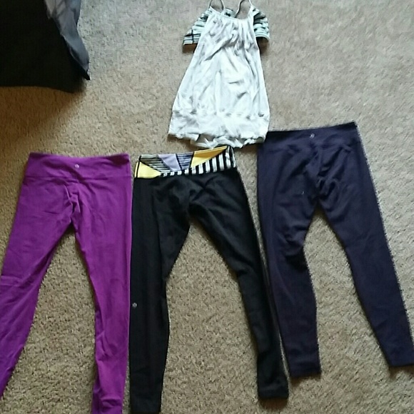 LULULEMON pants and top