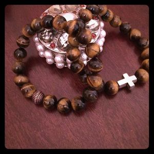 Men's stretch bracelet