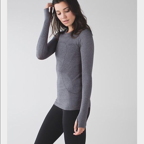 Aqua Lululemon swiftly long sleeve