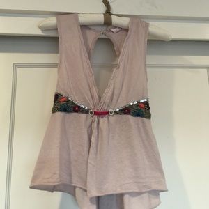 Free People pink top