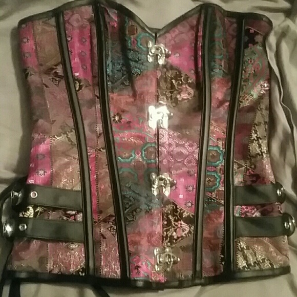 Gorgeous steam punk corset