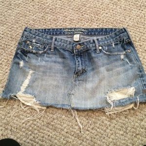 Jean Abercrombie and Fitch skirt
