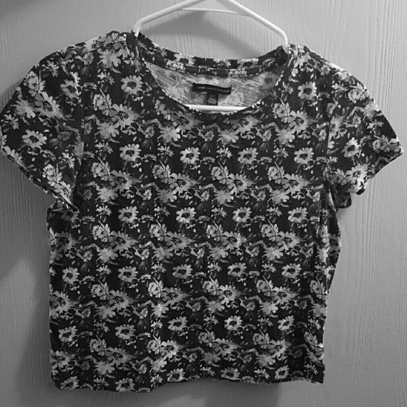 American Eagle flower crop top