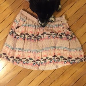 LC pink summer skirt