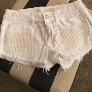 {SOLD} AE Fringe Shorts. ☀️
