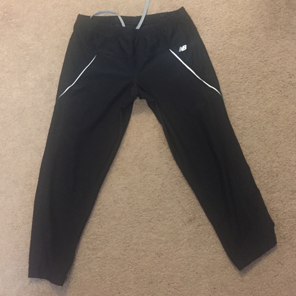 new balance cropped running pants
