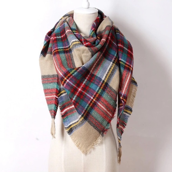 Accessories - Plaid scarf