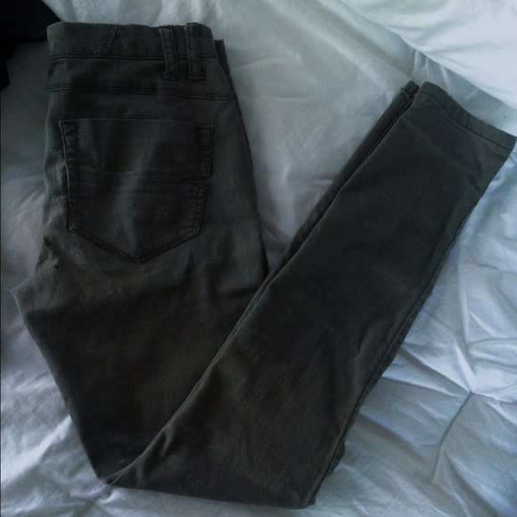 Military green pants
