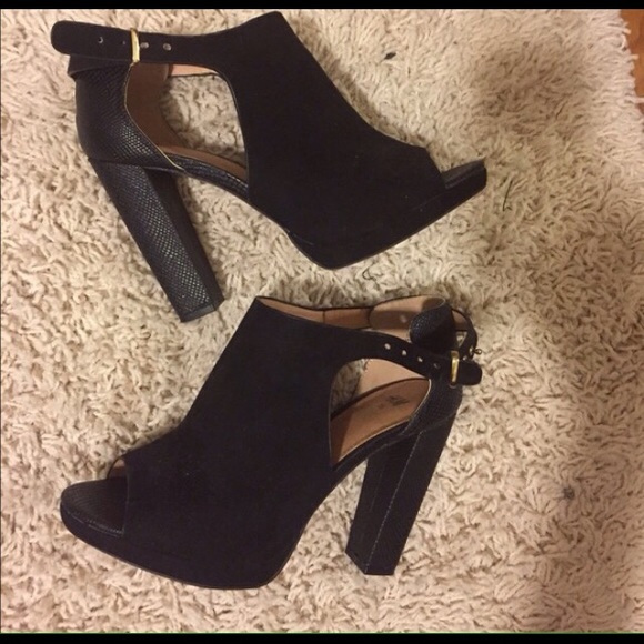 H&M black booties