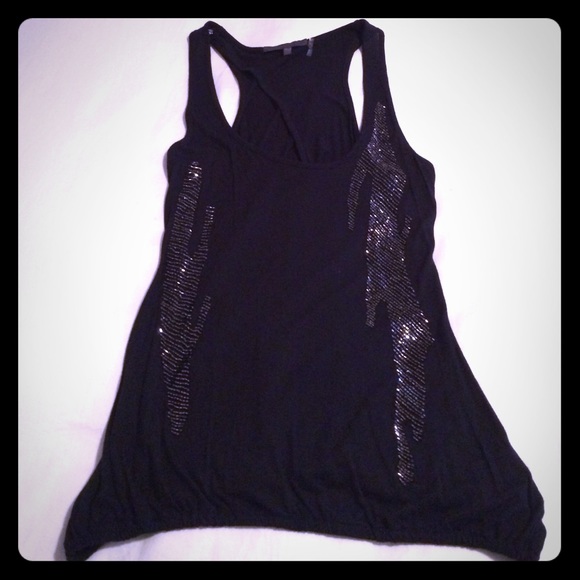Open back tank