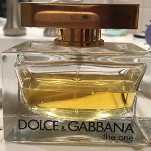 Dolce and Gabbana The One 50% full perfume