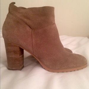 Suede Ankle Booties