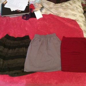 Sweater skirt and tight skirt  bundle