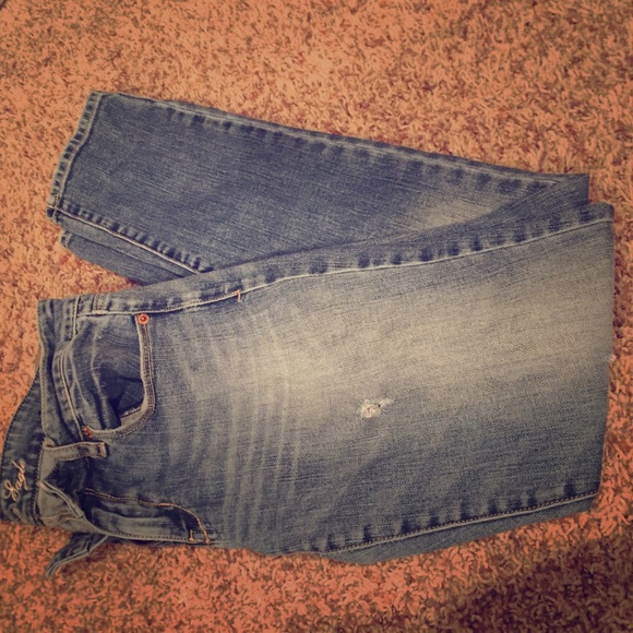 American Eagle Outfitters Denim - AEO Distressed Skinnies