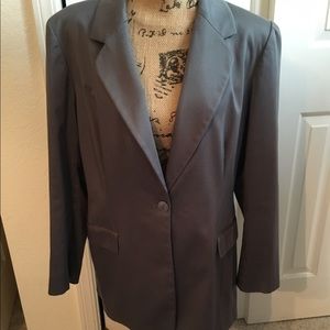 SZ 14 suit jacket grey