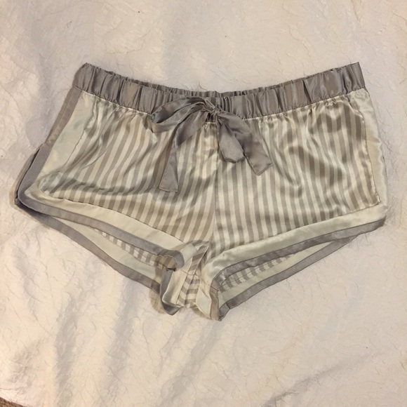 Victoria's Secret striped satin short