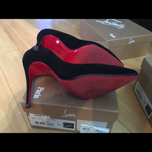 🏮SOLD🏮Christian Louboutin pigalle follies suede - Picture 3 of 4
