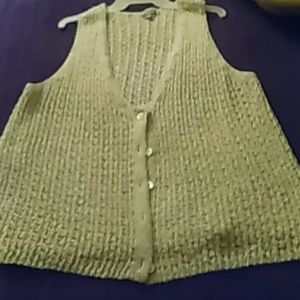 Ladies woven vest. Very nice
