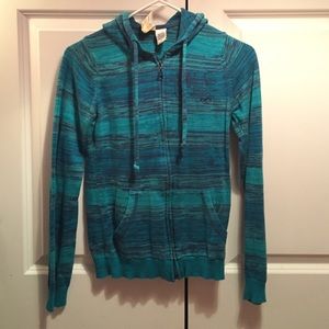 Blue and Teal Light Sweatshirt