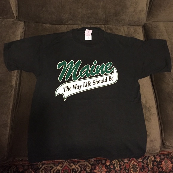 Vintage Maine Tee Shirt SZ Med
