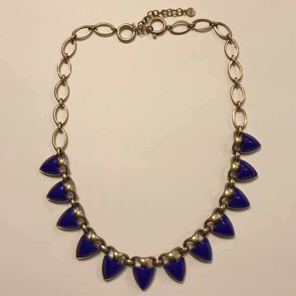 Stella & Dot Blue Lottie Necklace