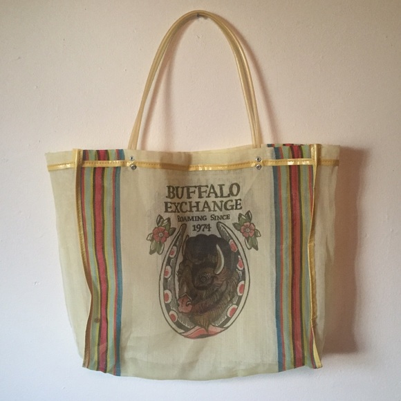 Handbags - SOLD - *Buffalo Exchange Reusable Bolsa Tote*