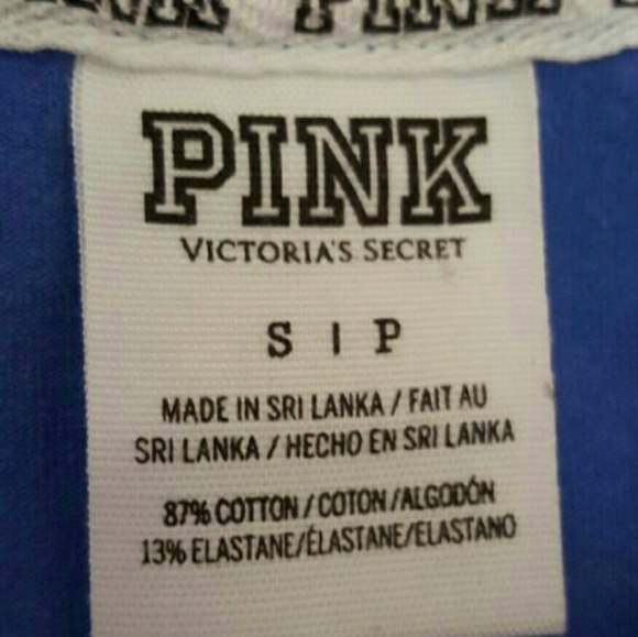 Like New VS Pink Quarter Zip Sz. SM - Picture 3 of 3