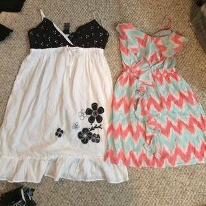 2 summer dresses bundle