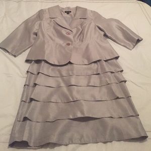 Lovely two piece skirt suit.