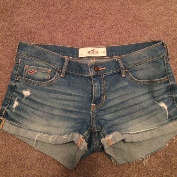 Hollister denim shorts