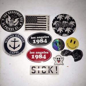 ✨BRANDY MELVILLE STICKERS✨