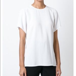 Micheal Kors white peplum top