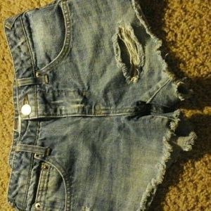 Denim Cut Off Shorts