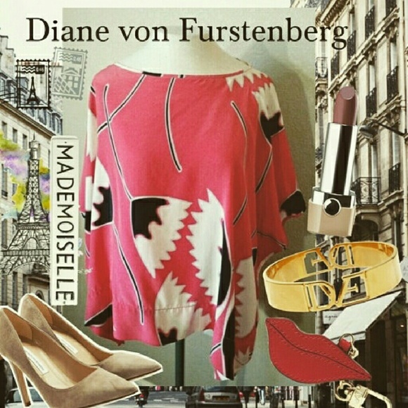 DvF Stunning Dolman Top