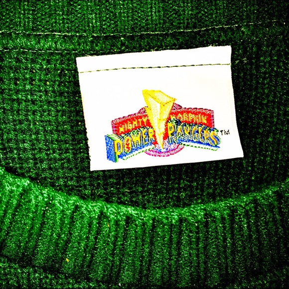 Vintage 90s Power Rangers pullover sweater - Picture 3 of 4