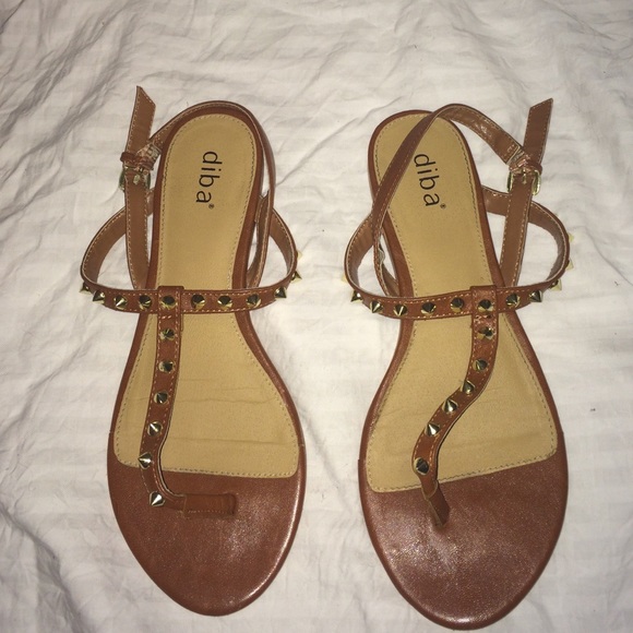 Spiked sandals