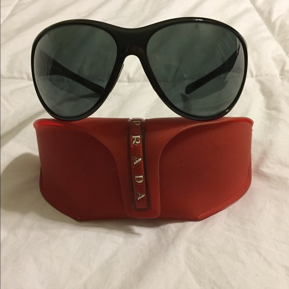 Prada wrap sunglasses
