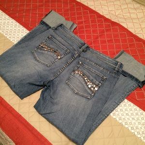 WHBM Ankle Jeans