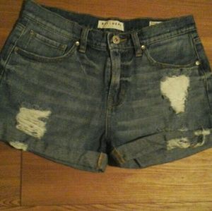 Denim Boyfriend Shorts