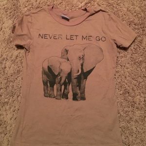 "Never Let Me Go" tee sold somewhere else!