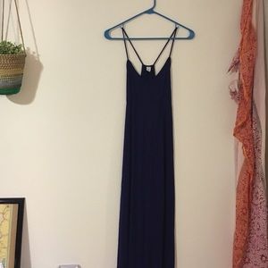 Old Navy spaghetti strap maxi dress