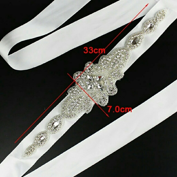 Jewelry - Beautiful wedding belts new satin