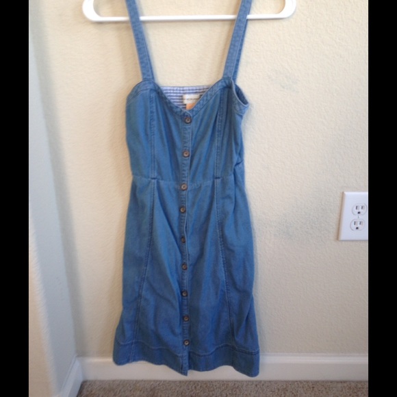 Anthropologist denim sundress
